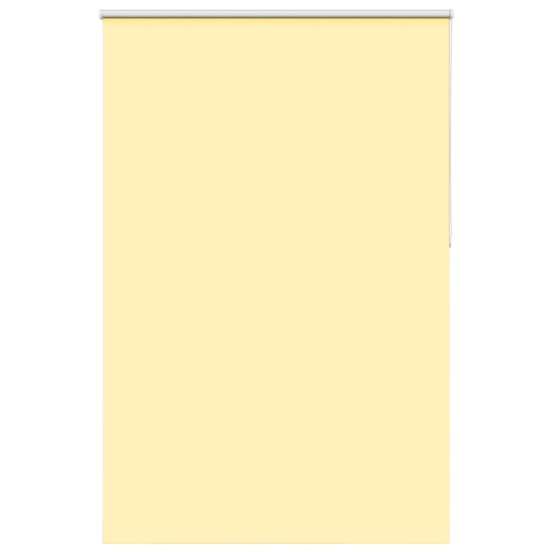 vidaXL Verdunkelungsrollo Gelb 145x210cm Stoffbreite 141,6cm Polyester vidaXL Verdunkelungsrollo Gelb 145x210cm Stoffbreite 141,6cm Polyester