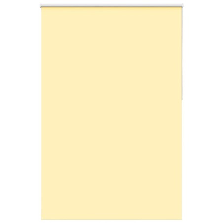vidaXL Verdunkelungsrollo Gelb 145x210cm Stoffbreite 141,6cm Polyester
