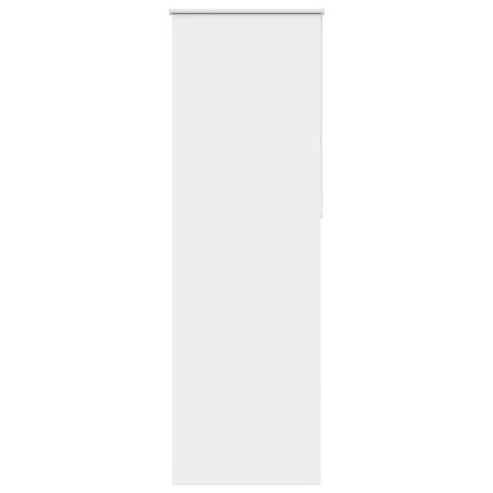 vidaXL Verdunkelungsrollo Weiß 70x230cm Stoffbreite 65,7 cm Polyester