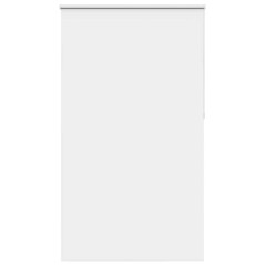 vidaXL Verdunkelungsrollo Weiß 140x230cm Stoffbreite 136,6cm Polyester