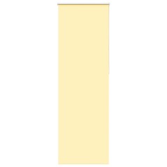vidaXL Verdunkelungsrollo Gelb 80x210 cm Stoffbreite 75,7 cm Polyester