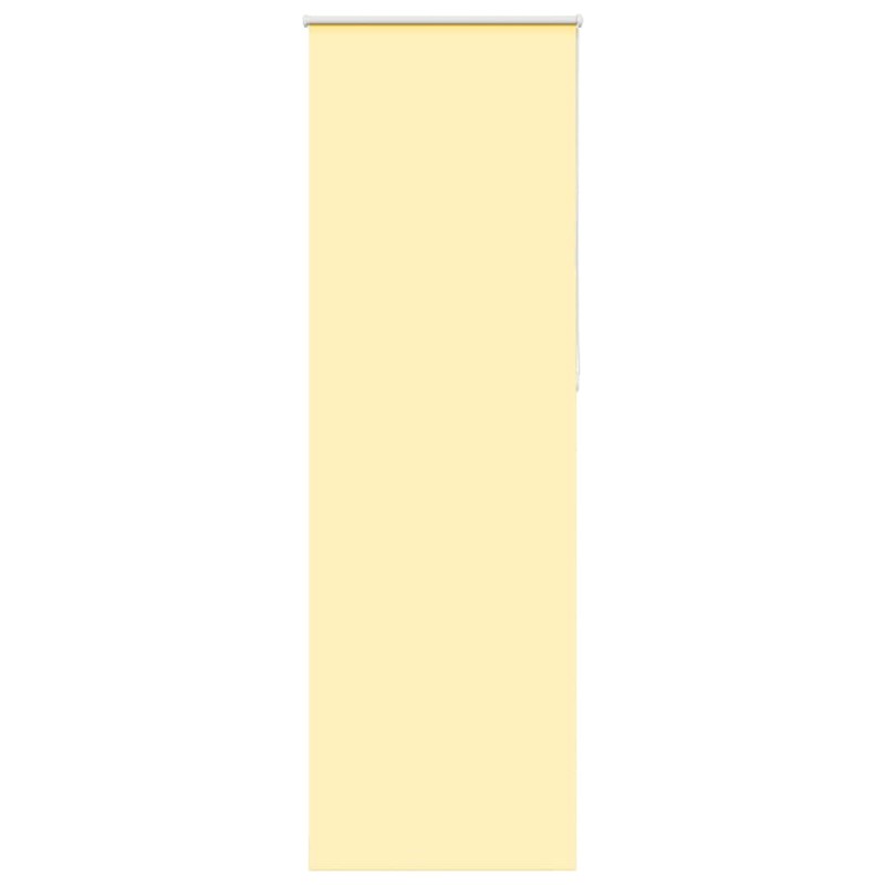 vidaXL Verdunkelungsrollo Gelb 80x210 cm Stoffbreite 75,7 cm Polyester vidaXL Verdunkelungsrollo Gelb 80x210 cm Stoffbreite 75,7 cm Polyester