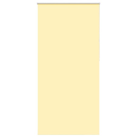 vidaXL Verdunkelungsrollo Gelb 100x210cm Stoffbreite 95,7 cm Polyester