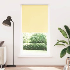 vidaXL Verdunkelungsrollo Gelb 100x210cm Stoffbreite 95,7 cm Polyester