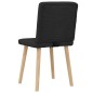 vidaXL Esszimmerstühle 2 Stk. Schwarz Stoff vidaXL Esszimmerstühle 2 Stk. Schwarz Stoff