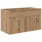 vidaXL Waschbeckenunterschrank mit Einbaubecken und Wasserhahn vidaXL Waschbeckenunterschrank mit Einbaubecken und Wasserhahn