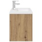 vidaXL Waschbeckenunterschrank mit Einbaubecken und Wasserhahn vidaXL Waschbeckenunterschrank mit Einbaubecken und Wasserhahn