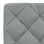 vidaXL Bettgestell ohne Matratze Hellgrau 80x200 cm Stoff vidaXL Bettgestell ohne Matratze Hellgrau 80x200 cm Stoff