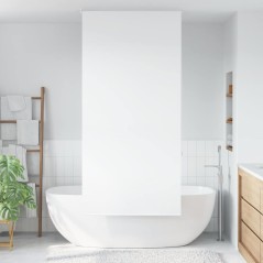 vidaXL Duschrollo 110x240 cm Stoffbreite 106 cm