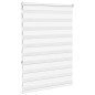 vidaXL Zebrarollo Weiß 105x150 cm Stoffbreite 100,9 cm Polyester vidaXL Zebrarollo Weiß 105x150 cm Stoffbreite 100,9 cm Polyester