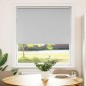 vidaXL Verdunkelungsrollo Hellgrau 95x175 cm Stoffbreite 90,7 cm vidaXL Verdunkelungsrollo Hellgrau 95x175 cm Stoffbreite 90,7 cm