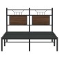 vidaXL Bettgestell ohne Matratze Braun Eiche 120x200 cm Holzwerkstoff vidaXL Bettgestell ohne Matratze Braun Eiche 120x200 cm Holzwerkstoff