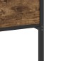 vidaXL Bettgestell ohne Matratze Räuchereiche 75x190 cm Holzwerkstoff vidaXL Bettgestell ohne Matratze Räuchereiche 75x190 cm Holzwerkstoff
