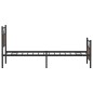 vidaXL Bettgestell ohne Matratze Braun Eiche 100x190 cm Holzwerkstoff vidaXL Bettgestell ohne Matratze Braun Eiche 100x190 cm Holzwerkstoff