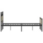 vidaXL Bettgestell ohne Matratze Sonoma-Eiche 120x190 cm Holzwerkstoff vidaXL Bettgestell ohne Matratze Sonoma-Eiche 120x190 cm Holzwerkstoff