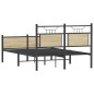 vidaXL Bettgestell ohne Matratze Sonoma-Eiche 120x190 cm Holzwerkstoff vidaXL Bettgestell ohne Matratze Sonoma-Eiche 120x190 cm Holzwerkstoff
