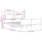 vidaXL Bettgestell ohne Matratze Sonoma-Eiche 120x190 cm Holzwerkstoff vidaXL Bettgestell ohne Matratze Sonoma-Eiche 120x190 cm Holzwerkstoff