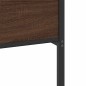 vidaXL Bettgestell ohne Matratze Braun Eiche 140x190 cm Holzwerkstoff vidaXL Bettgestell ohne Matratze Braun Eiche 140x190 cm Holzwerkstoff