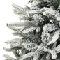 Künstlicher Weihnachtsbaum Schnee LEDs & Kugeln 240 cm PVC & PE Künstlicher Weihnachtsbaum Schnee LEDs & Kugeln 240 cm PVC & PE