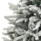 Künstlicher Weihnachtsbaum Schnee LEDs & Kugeln 180 cm PVC & PE Künstlicher Weihnachtsbaum Schnee LEDs & Kugeln 180 cm PVC & PE
