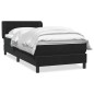 vidaXL Boxspringbett mit Matratze Schwarz 90x220 cm Samt vidaXL Boxspringbett mit Matratze Schwarz 90x220 cm Samt