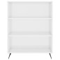 vidaXL Highboard Hochglanz-Weiß 69,5x34x180 cm Holzwerkstoff vidaXL Highboard Hochglanz-Weiß 69,5x34x180 cm Holzwerkstoff