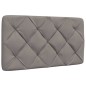 vidaXL Bettgestell mit LED ohne Matratze Taupe 90x190 cm Stoff vidaXL Bettgestell mit LED ohne Matratze Taupe 90x190 cm Stoff