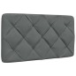 vidaXL Bettgestell mit LED ohne Matratze Dunkelgrau 90x190 cm Stoff vidaXL Bettgestell mit LED ohne Matratze Dunkelgrau 90x190 cm Stoff
