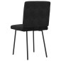 vidaXL Esszimmerstühle 4 Stk. Schwarz Samt vidaXL Esszimmerstühle 4 Stk. Schwarz Samt