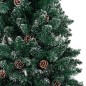 Weihnachtsbaum Schlank mit LEDs & Kugeln Grün 210 cm Weihnachtsbaum Schlank mit LEDs & Kugeln Grün 210 cm