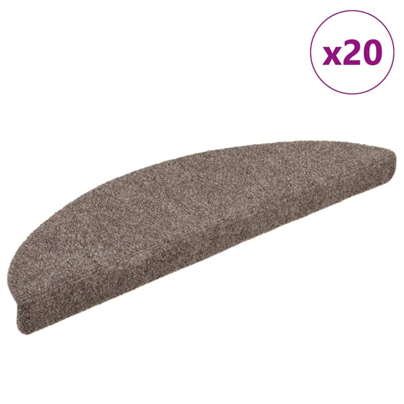 vidaXL Stufenmatten Selbstklebend 20 Stk. Beige 56x17x3 cm vidaXL Stufenmatten Selbstklebend 20 Stk. Beige 56x17x3 cm