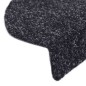 vidaXL Stufenmatten Selbstklebend 20 Stk. Schwarz 56x17x3 cm vidaXL Stufenmatten Selbstklebend 20 Stk. Schwarz 56x17x3 cm