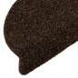 vidaXL Stufenmatten Selbstklebend 20 Stk. Braun 56x17x3 cm vidaXL Stufenmatten Selbstklebend 20 Stk. Braun 56x17x3 cm