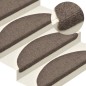 vidaXL Stufenmatten Selbstklebend 30 Stk. Creme 56x17x3 cm vidaXL Stufenmatten Selbstklebend 30 Stk. Creme 56x17x3 cm