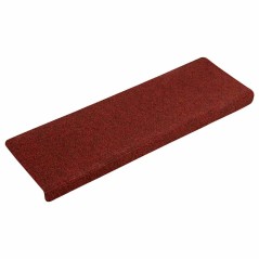 vidaXL Stufenmatten Selbstklebend 30 Stk. Rot 65x21x4 cm