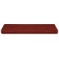 vidaXL Stufenmatten Selbstklebend 30 Stk. Rot 65x21x4 cm vidaXL Stufenmatten Selbstklebend 30 Stk. Rot 65x21x4 cm