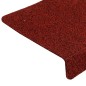 vidaXL Stufenmatten Selbstklebend 30 Stk. Rot 65x21x4 cm vidaXL Stufenmatten Selbstklebend 30 Stk. Rot 65x21x4 cm