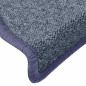 vidaXL Stufenmatten 30 Stk. Dunkelgrau und Blau 65x24x4 cm vidaXL Stufenmatten 30 Stk. Dunkelgrau und Blau 65x24x4 cm