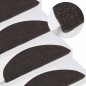 vidaXL Stufenmatten Selbstklebend 30 Stk. Schwarz 56x17x3 cm vidaXL Stufenmatten Selbstklebend 30 Stk. Schwarz 56x17x3 cm