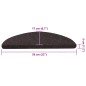 vidaXL Stufenmatten Selbstklebend 30 Stk. Schwarz 56x17x3 cm vidaXL Stufenmatten Selbstklebend 30 Stk. Schwarz 56x17x3 cm