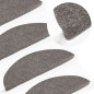 vidaXL Stufenmatten Selbstklebend 20 Stk. Grau 65x22,5x3,5 cm vidaXL Stufenmatten Selbstklebend 20 Stk. Grau 65x22,5x3,5 cm