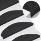 vidaXL Stufenmatten Selbstklebend 30 Stk. Schwarz 65x22,5x3,5 cm vidaXL Stufenmatten Selbstklebend 30 Stk. Schwarz 65x22,5x3,5 cm