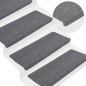 vidaXL Stufenmatten Selbstklebend 30 Stk. Grau 65x24,5x3,5 cm vidaXL Stufenmatten Selbstklebend 30 Stk. Grau 65x24,5x3,5 cm