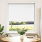 vidaXL Verdunkelungsrollo Weiß 105x175 cm Stoffbreite 100,7 cm vidaXL Verdunkelungsrollo Weiß 105x175 cm Stoffbreite 100,7 cm
