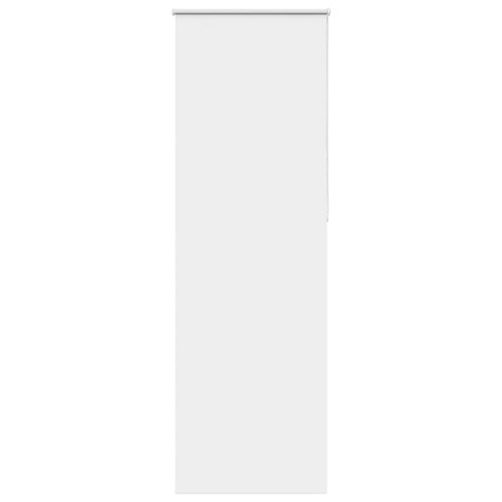vidaXL Verdunkelungsrollo Weiß 70x210cm Stoffbreite 65,7 cm Polyester
