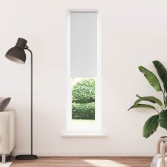 vidaXL Verdunkelungsrollo Weiß 45x230cm Stoffbreite 40,7 cm Polyester