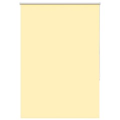 vidaXL Verdunkelungsrollo Gelb 100x150cm Stoffbreite 95,7 cm Polyester