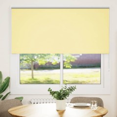 vidaXL Verdunkelungsrollo Gelb 165x130cm Stoffbreite 161,6cm Polyester