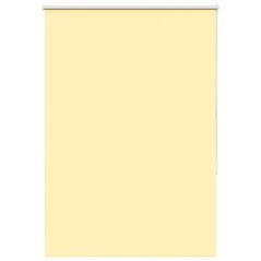 vidaXL Verdunkelungsrollo Gelb 100x130 cm Stoffbreite 95,7cm Polyester