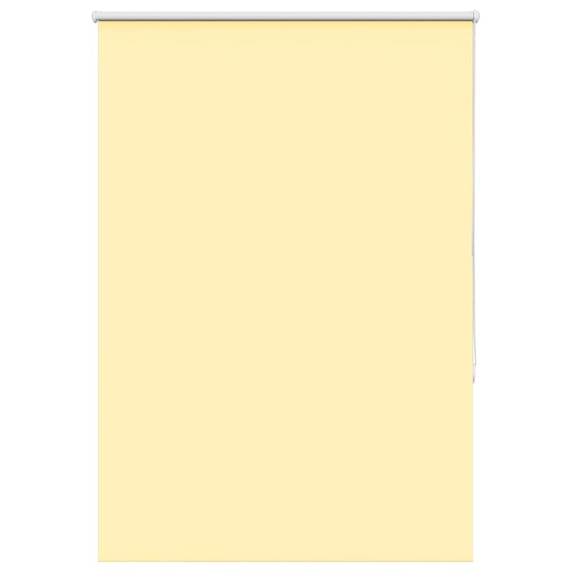 vidaXL Verdunkelungsrollo Gelb 100x130 cm Stoffbreite 95,7cm Polyester vidaXL Verdunkelungsrollo Gelb 100x130 cm Stoffbreite 95,7cm Polyester